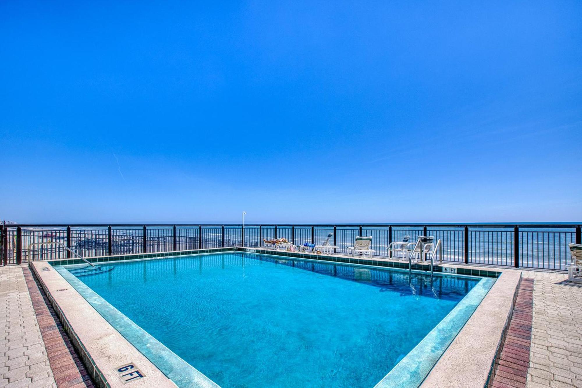 Ocean View With A Beachfront Pool At Ocean Trillium Condo ~ 602 New Smyrna Beach Luaran gambar