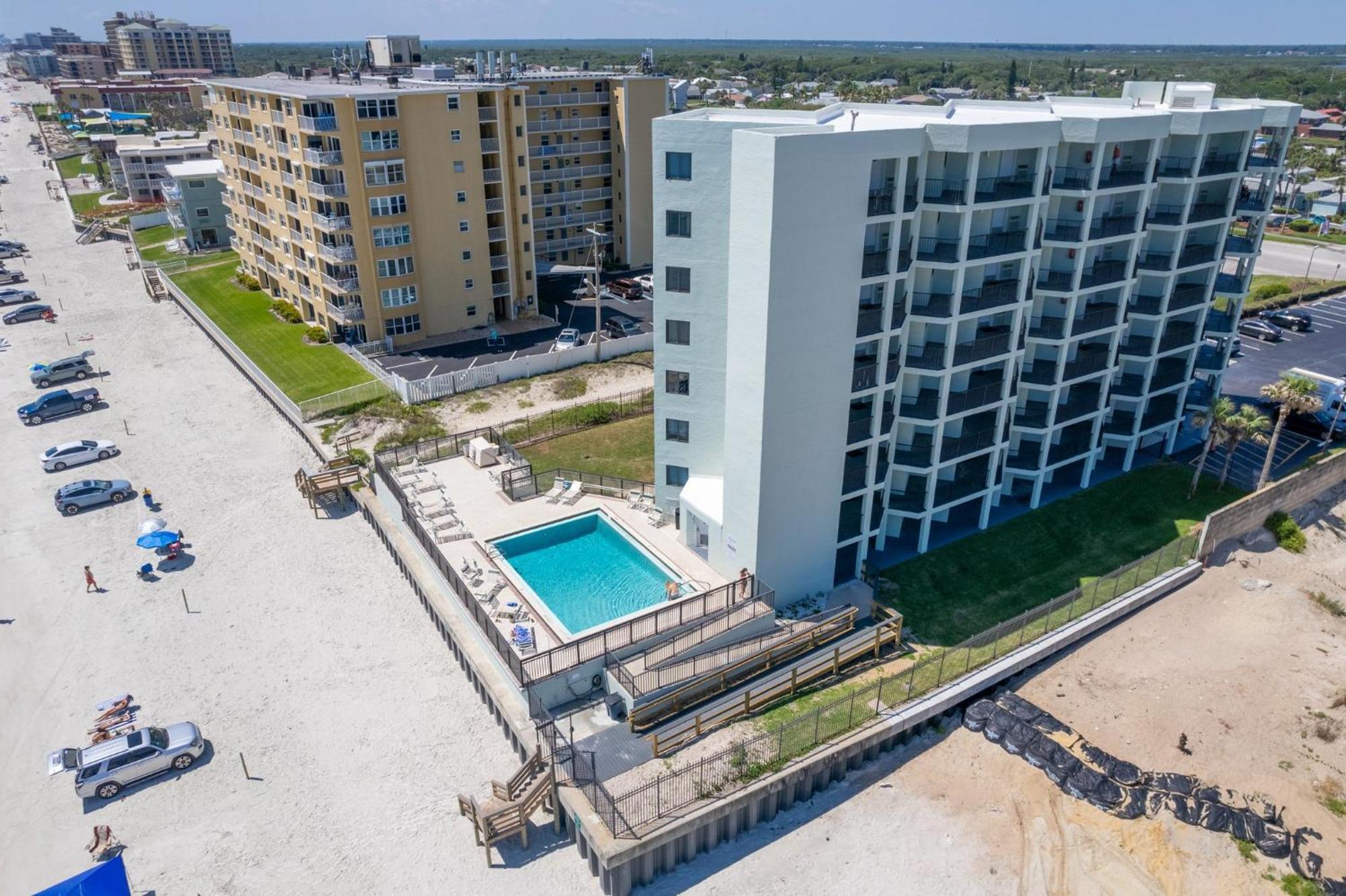 Ocean View With A Beachfront Pool At Ocean Trillium Condo ~ 602 New Smyrna Beach Luaran gambar